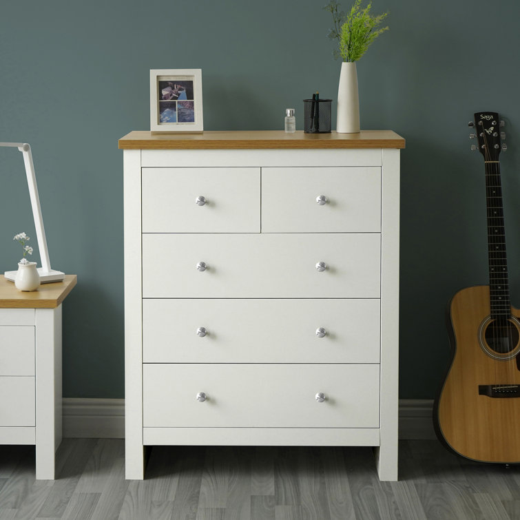 Ophelia & Co. Debbra 5 Drawer Chest of Drawers Wayfair.co.uk